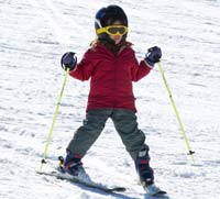 Ski fahren im Bayerischen Wald